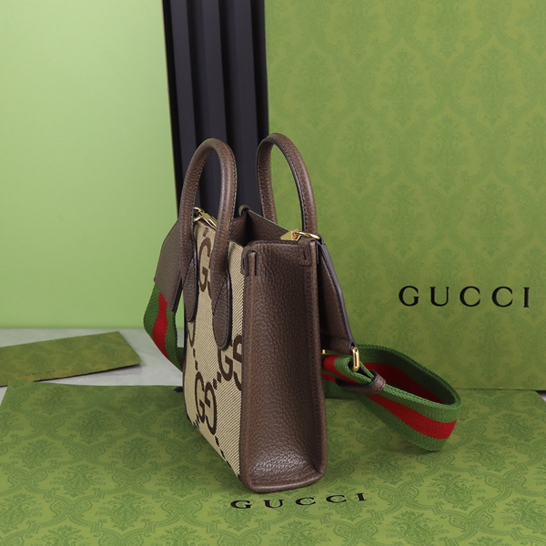 グッチバッグ側面デザイン